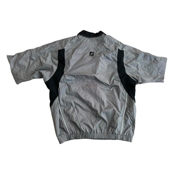 Footjoy FJ Jacket Men's M Gray Dryjoys Zip Pocket Windbreaker‎ - Picture 9 of 13